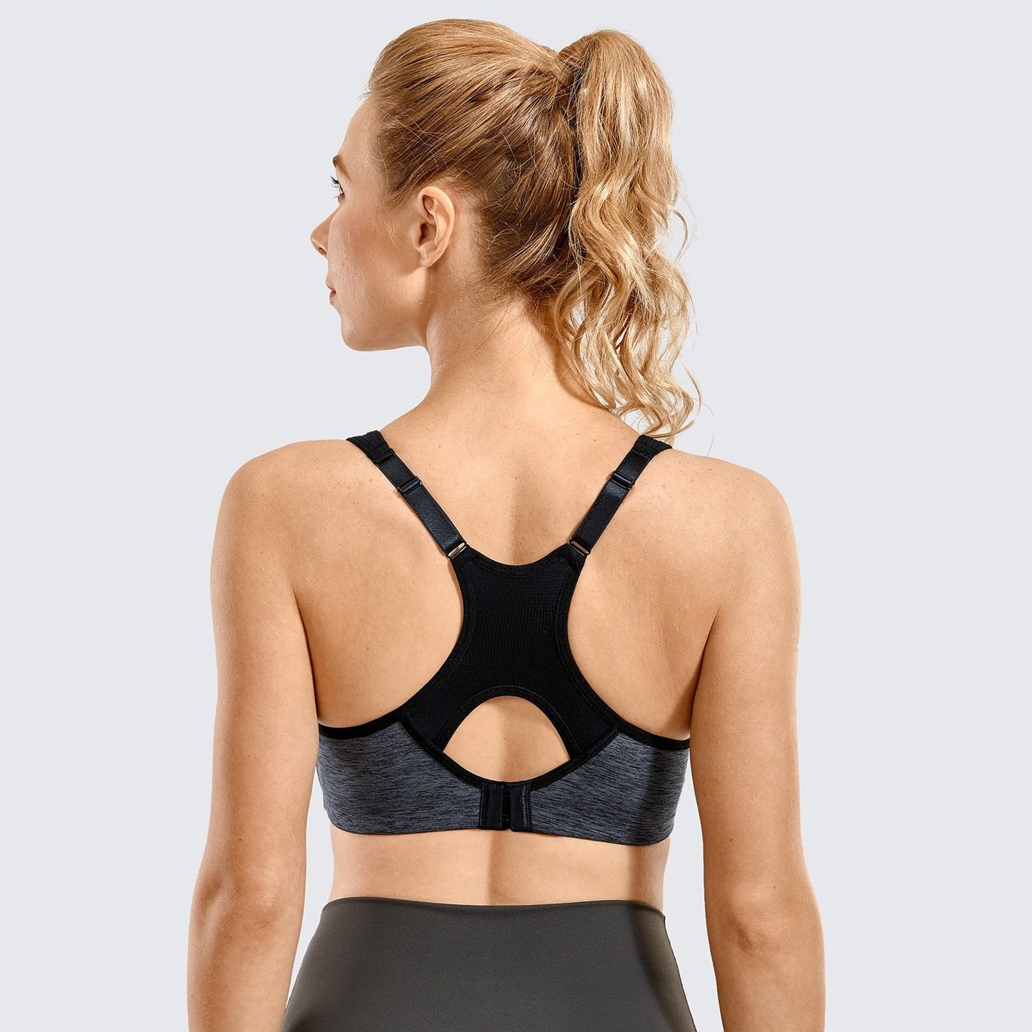 Sports Bra Women's Moisture-wicking High Impact Minimize Padded Full Support Racerback Underwire Sports Bra Top The Clothing Company Sydney