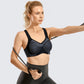Sports Bra Women's Moisture-wicking High Impact Minimize Padded Full Support Racerback Underwire Sports Bra Top The Clothing Company Sydney