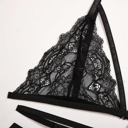 2 Piece Mesh Sheer Sexy Lingerie Spaghetti Strap Feather Patchwork Wear Cosplay The Clothing Company Sydney
