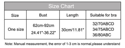 Ladies Crop Top Tube Top Seamless Underwear Cropped Bra Backless Intimates Sexy Lingerie Sports Padded Bralettes The Clothing Company Sydney