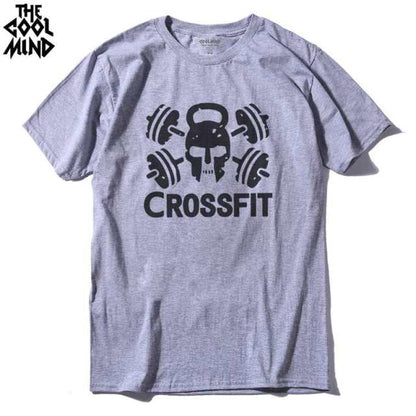 cotton no pain no gain print men casual body building o-neck men Tshirt short sleeve T-shirt tee shirt The Clothing Company Sydney