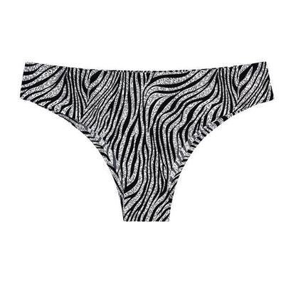 1 Piece Women's Panties Underwear Seamless Sports Leopard T-back G-string Thongs Ice Silk Briefs The Clothing Company Sydney