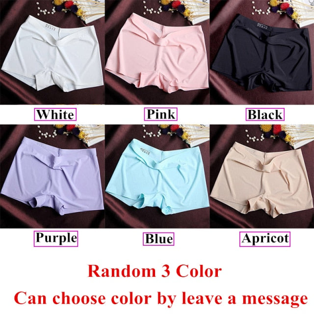 3 Pack Ladies Boyshorts Seamless Ice Silk Ladies Safety Short Pants Mid Waist Summer Breathable Boxer Undies Underwear The Clothing Company Sydney