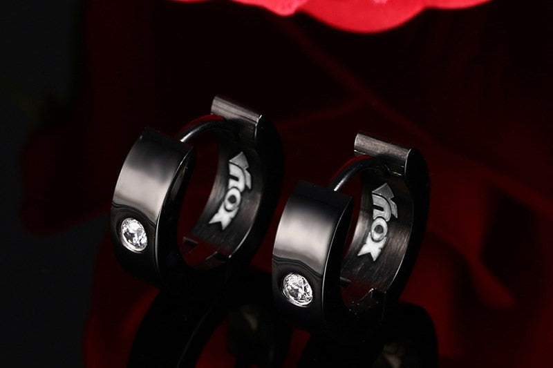 Cute Hoop Women Men Stainless Steel Ear Cuff Brincos Huggie Jewelry Earrings The Clothing Company Sydney