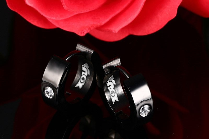 Cute Hoop Women Men Stainless Steel Ear Cuff Brincos Huggie Jewelry Earrings The Clothing Company Sydney