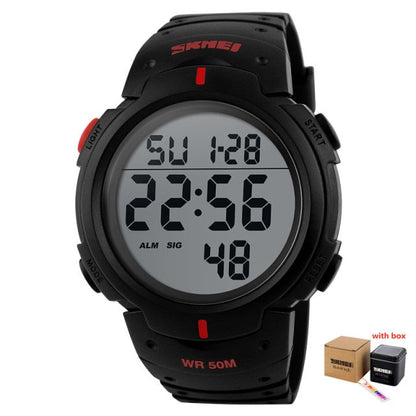 Men Ladies Sports Watches Chronos Countdown Watch Waterproof LED Digital Watch The Clothing Company Sydney