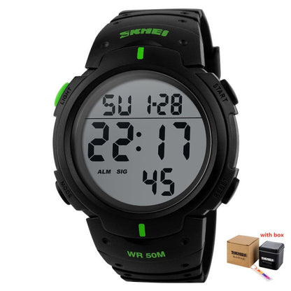 Men Ladies Sports Watches Chronos Countdown Watch Waterproof LED Digital Watch The Clothing Company Sydney