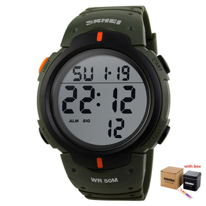 Men Ladies Sports Watches Chronos Countdown Watch Waterproof LED Digital Watch The Clothing Company Sydney