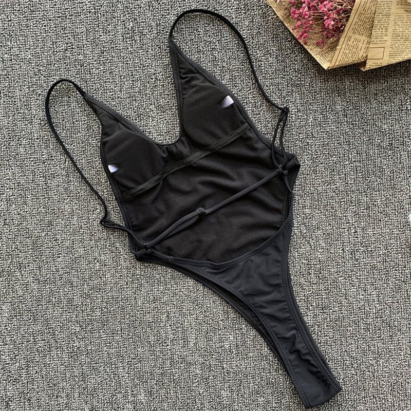 One Piece Extreme String Mini Micro Thong Swimsuit Bather Swimwear Bathing Suit Swim Beach Monokini The Clothing Company Sydney