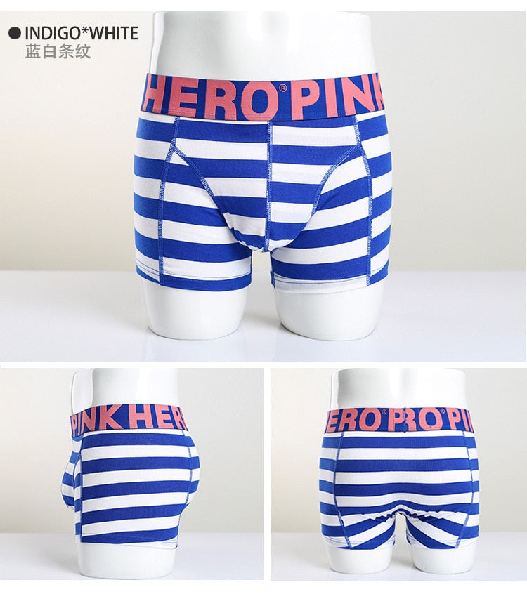 Men's Stripe Fashion Male Underpants boxer mens underwear boxers boxershorts Trunks The Clothing Company Sydney
