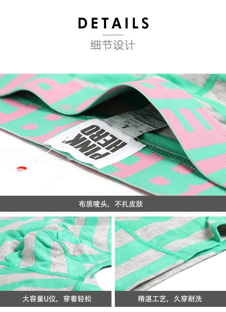 Men's Stripe Fashion Male Underpants boxer mens underwear boxers boxershorts Trunks The Clothing Company Sydney