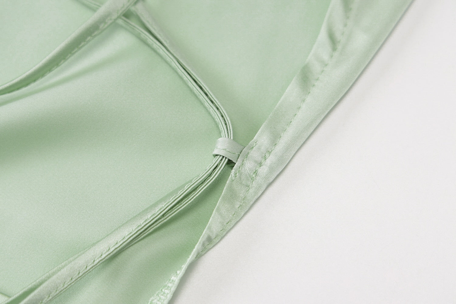 Satin Strap Mini Ruched Lace Up Cross Bandage Backless Bodycon Party Elegant Club Beach Slim Dress The Clothing Company Sydney