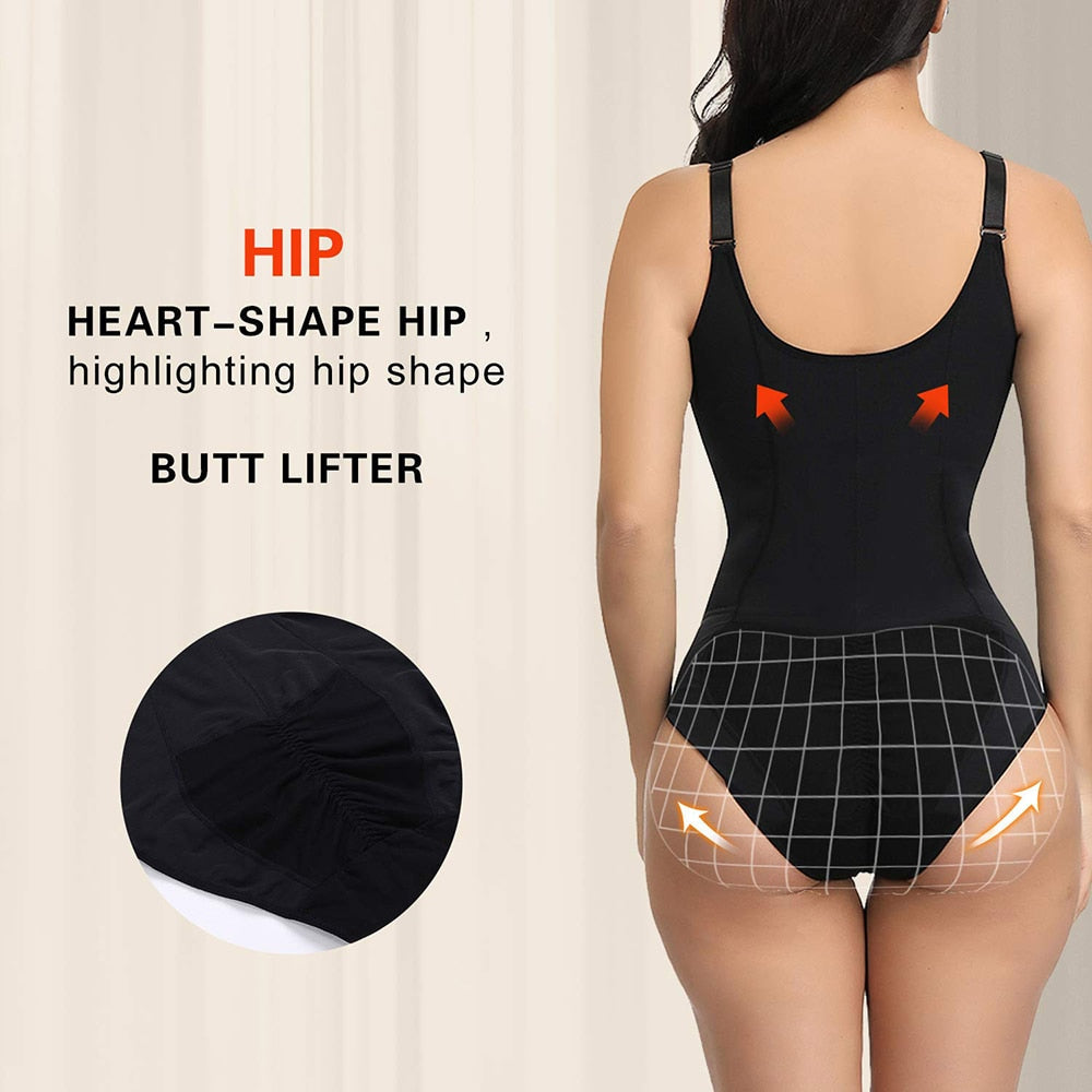 Women's full Body Shapers Corset Waist Trainer Binders Shapewear Push Up Butt Lifter Slimming Sheath Underwear The Clothing Company Sydney