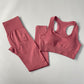 3 Piece Fitness Women Yoga Set Seamless Sportswear workout sport leggings+top+Bra Gym Set Woman Gym Clothing shorts sets 2021 HOT The Clothing Company Sydney