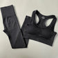 3 Piece Fitness Women Yoga Set Seamless Sportswear workout sport leggings+top+Bra Gym Set Woman Gym Clothing shorts sets 2021 HOT The Clothing Company Sydney