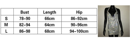 Deep V Neck Crystal Luxury Rhinestone Halter Club Party Backless Split Mini Dresses The Clothing Company Sydney