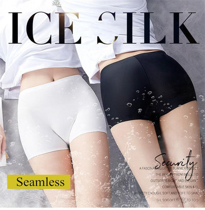 2 Pack Set Women's Boxer Seamless Boyshorts Ice Silk Ladies Safety Short Pants Mid Waist Summer Breathable Boyshorts The Clothing Company Sydney