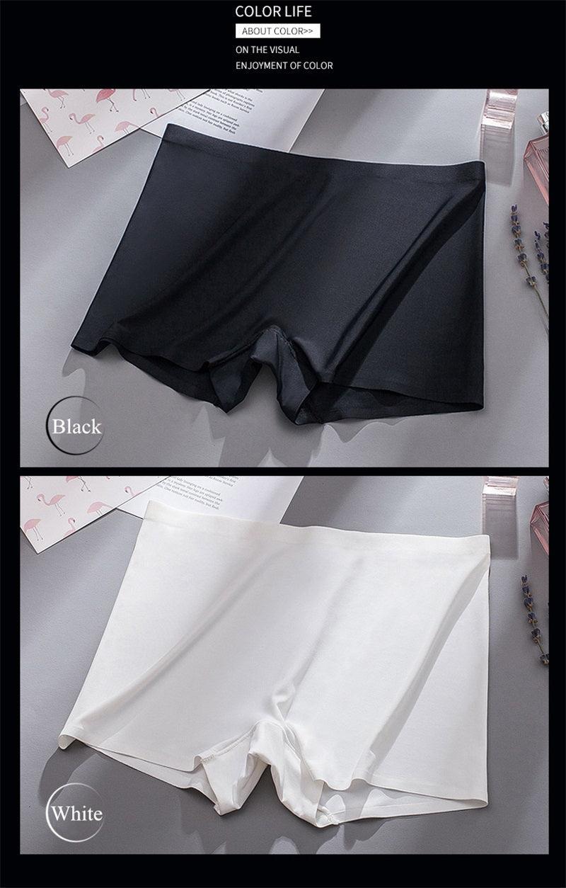 2 Pack Set Women's Boxer Seamless Boyshorts Ice Silk Ladies Safety Short Pants Mid Waist Summer Breathable Boyshorts The Clothing Company Sydney