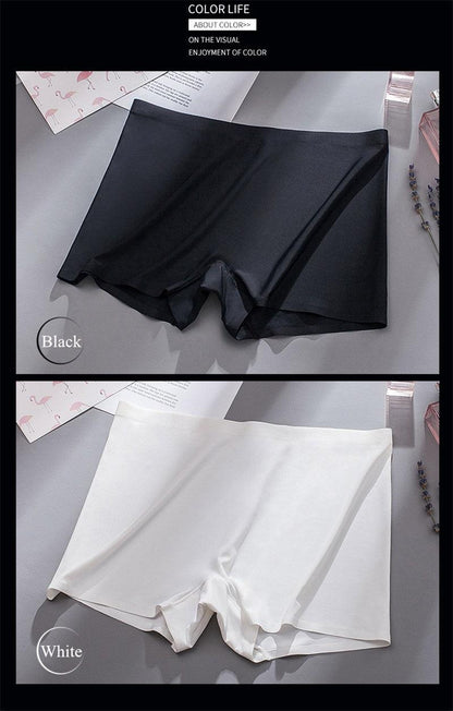 2 Pack Set Women's Boxer Seamless Boyshorts Ice Silk Ladies Safety Short Pants Mid Waist Summer Breathable Boyshorts The Clothing Company Sydney