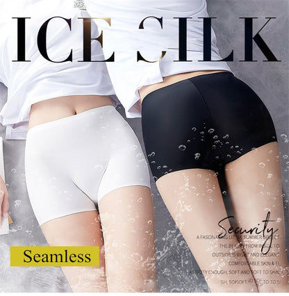3 Pack Ladies Boyshorts Seamless Ice Silk Ladies Safety Short Pants Mid Waist Summer Breathable Boxer Undies Underwear The Clothing Company Sydney
