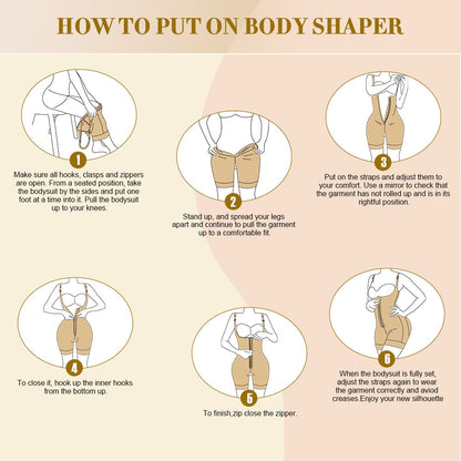 Corset Body Shaper 3-layer Seamless High Waist Tummy Control Slim Waist Bodysuit Postpartum Lingerie Shapewear The Clothing Company Sydney