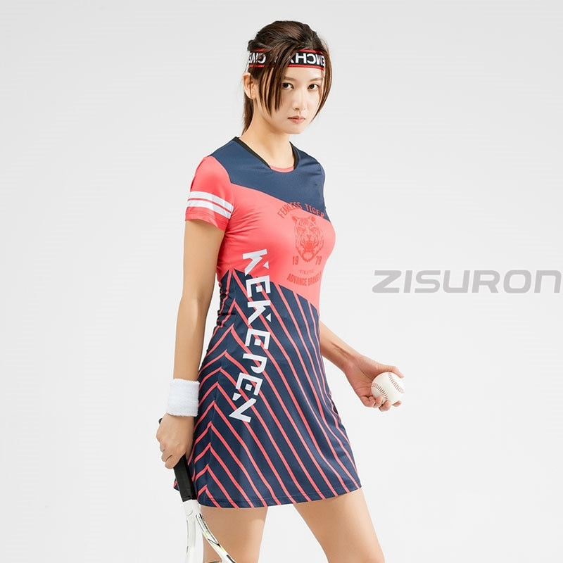 2 Piece Tennis badminton Table Tennis Squash Netball Women Girls Sports Dress + Inner shorts Ladies Dresses With Shorts Gym workout Sportswear The Clothing Company Sydney