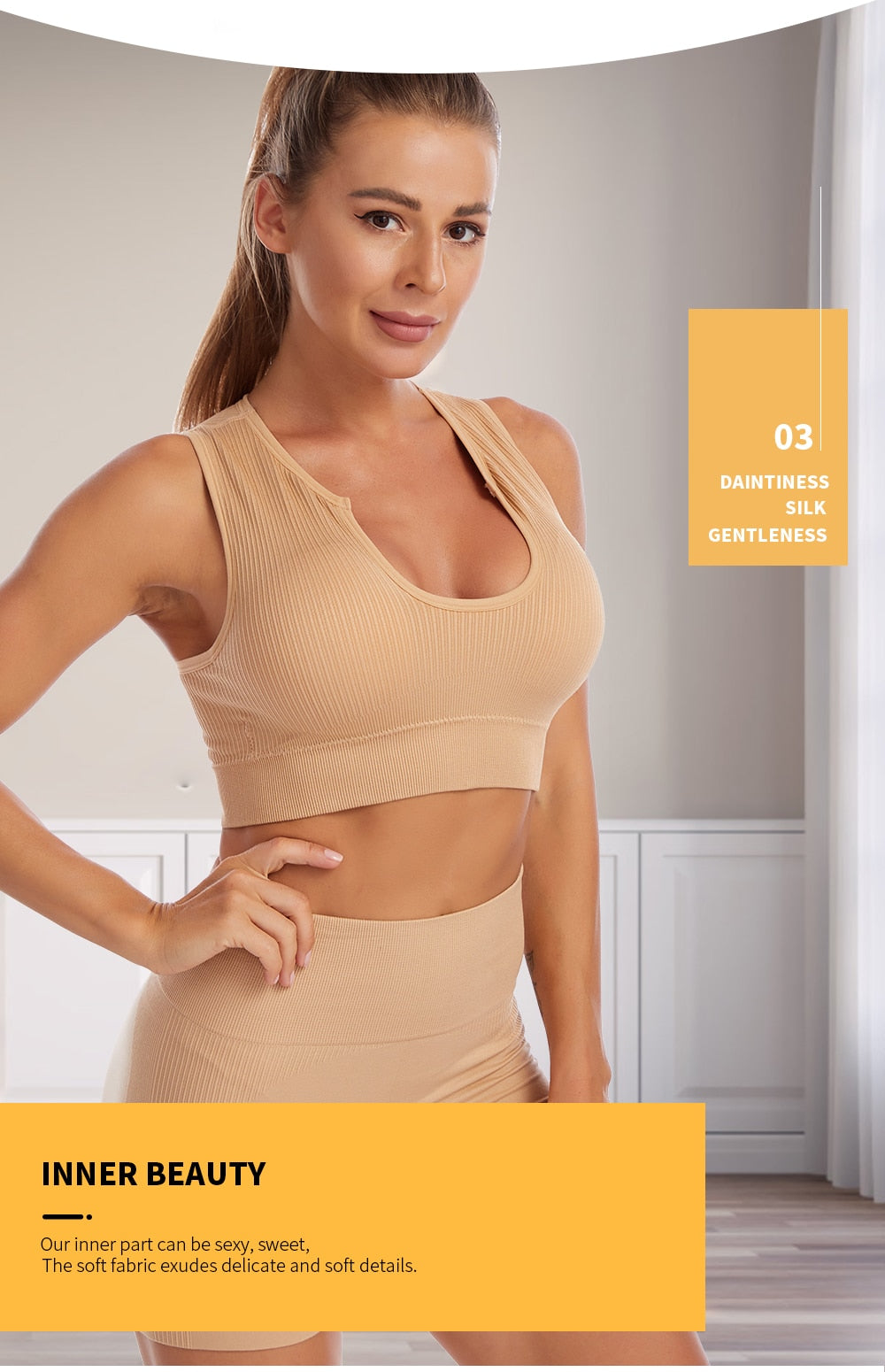 2 Piece Yoga Set Gym Set Workout Seamless Leggings Sports Bra Suit Female Clothing High Waist Shorts Set The Clothing Company Sydney