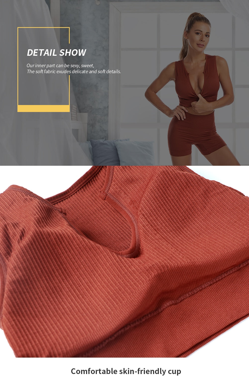 2 Piece Yoga Set Gym Set Workout Seamless Leggings Sports Bra Suit Female Clothing High Waist Shorts Set The Clothing Company Sydney