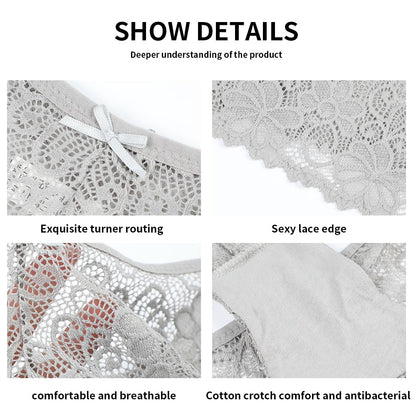 3 pack Thong Panties Underwear Lingerie Seamless Lace Pantie Briefs The Clothing Company Sydney
