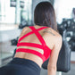 Criss Cross Back Sports Workout Jogging Push up Shockproof Running Fitness Gym Yoga Bras The Clothing Company Sydney