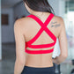 Criss Cross Back Sports Workout Jogging Push up Shockproof Running Fitness Gym Yoga Bras The Clothing Company Sydney