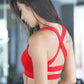 Criss Cross Back Sports Workout Jogging Push up Shockproof Running Fitness Gym Yoga Bras The Clothing Company Sydney