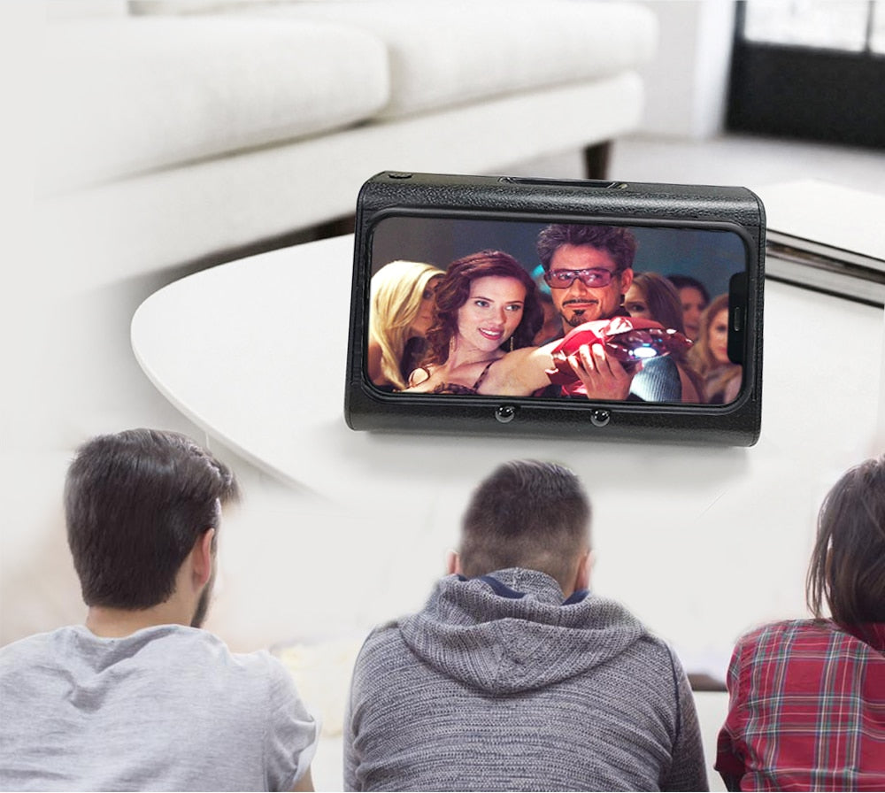 Bluedio MS mobile soundbar portable with sensor phone stand holder Bluetooth Speaker The Clothing Company Sydney