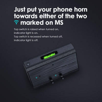 Bluedio MS mobile soundbar portable with sensor phone stand holder Bluetooth Speaker The Clothing Company Sydney