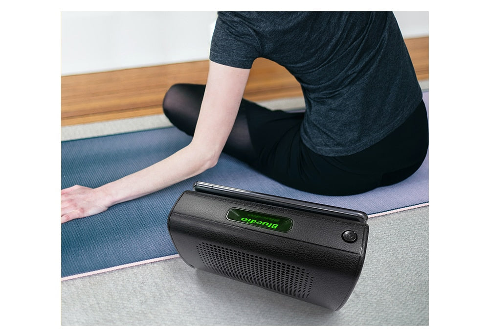 Bluedio MS mobile soundbar portable with sensor phone stand holder Bluetooth Speaker The Clothing Company Sydney