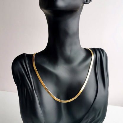 Stainless Steel Necklace Punk Vintage Gold Silver Colour Jewellery The Clothing Company Sydney