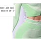 2/3 Piece Seamless Women Yoga Set Workout Sportswear Gym Clothing Fitness Long Sleeve Crop Top High Waist Leggings Sports Suits The Clothing Company Sydney