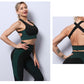 2/3 Piece Seamless Women Yoga Set Workout Sportswear Gym Clothing Fitness Long Sleeve Crop Top High Waist Leggings Sports Suits The Clothing Company Sydney