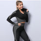 2/3 Piece Seamless Women Yoga Set Workout Sportswear Gym Clothing Fitness Long Sleeve Crop Top High Waist Leggings Sports Suits The Clothing Company Sydney