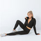 2/3 Piece Seamless Women Yoga Set Workout Sportswear Gym Clothing Fitness Long Sleeve Crop Top High Waist Leggings Sports Suits The Clothing Company Sydney