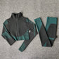 2/3 Piece Seamless Women Yoga Set Workout Sportswear Gym Clothing Fitness Long Sleeve Crop Top High Waist Leggings Sports Suits The Clothing Company Sydney