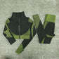2/3 Piece Seamless Women Yoga Set Workout Sportswear Gym Clothing Fitness Long Sleeve Crop Top High Waist Leggings Sports Suits The Clothing Company Sydney