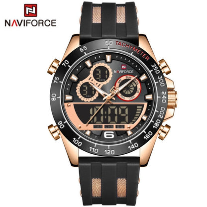 Men's Luxury Brand Digital Military Quartz Wrist Watch Sport Chronograph Silicone Strap Watches The Clothing Company Sydney