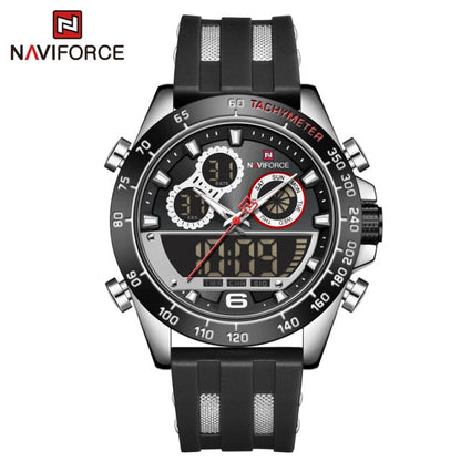 Men's Luxury Brand Digital Military Quartz Wrist Watch Sport Chronograph Silicone Strap Watches The Clothing Company Sydney