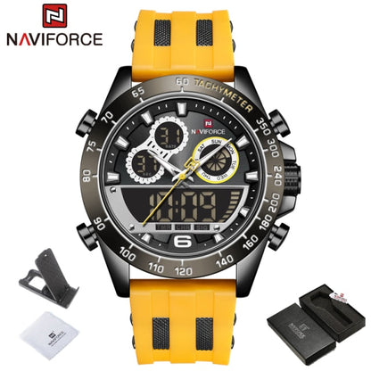 Men's Luxury Brand Digital Military Quartz Wrist Watch Sport Chronograph Silicone Strap Watches The Clothing Company Sydney