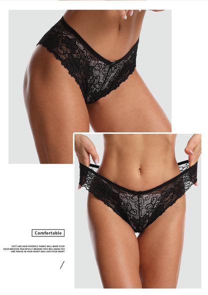 3 pack Thong Panties Underwear Lingerie Seamless Lace Pantie Briefs The Clothing Company Sydney