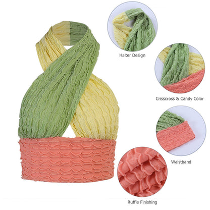 Cross Halter Crop Top Sleeveless Backless Cami Top Hollow Out Sexy Bralette Top The Clothing Company Sydney