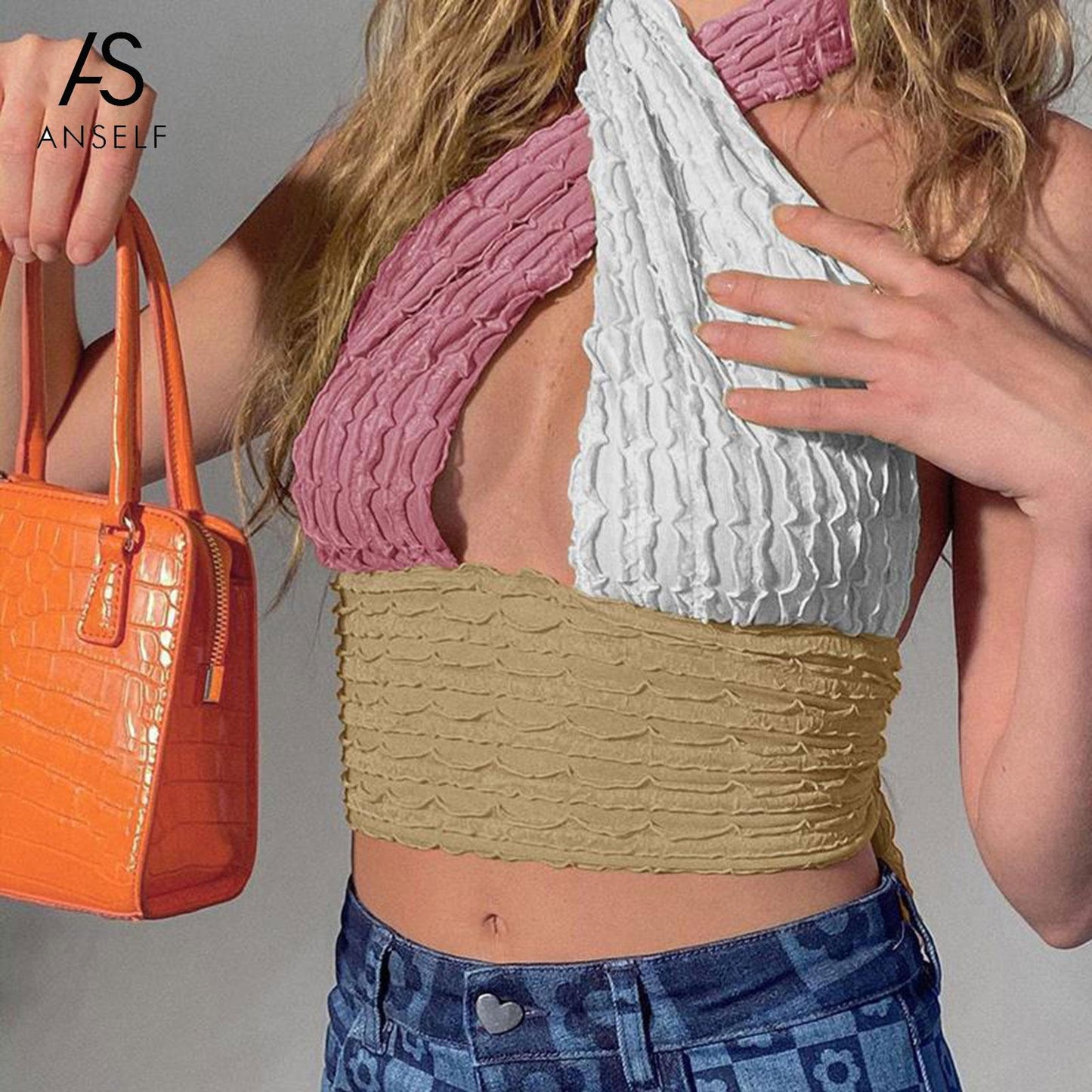 Cross Halter Crop Top Sleeveless Backless Cami Top Hollow Out Sexy Bralette Top The Clothing Company Sydney