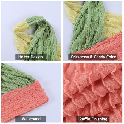 Cross Halter Crop Top Sleeveless Backless Cami Top Hollow Out Sexy Bralette Top The Clothing Company Sydney