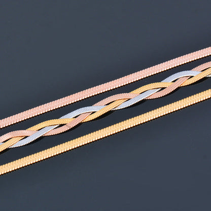 Stainless Steel Necklace Punk Vintage Gold Silver Colour Jewellery The Clothing Company Sydney